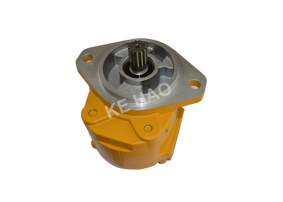 705-21-32051 Bulldozer Pump / Cast Iron Hydraulic Gear Pumps Silver Color