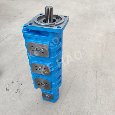 CBGJ Tetralogy  Pump  Square cover   Spline Compact Original  Gear Pump For Engineering Machinery And Vehicle